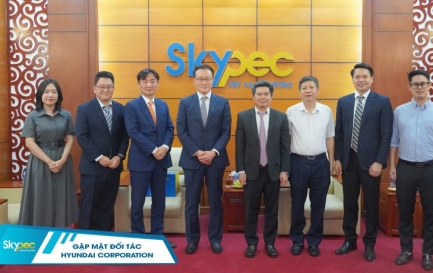 SKYPEC LEADERS WELCOMES AND WORKS WITH DELEGATION OF HYUNDAI CORPORATION, KOREA.